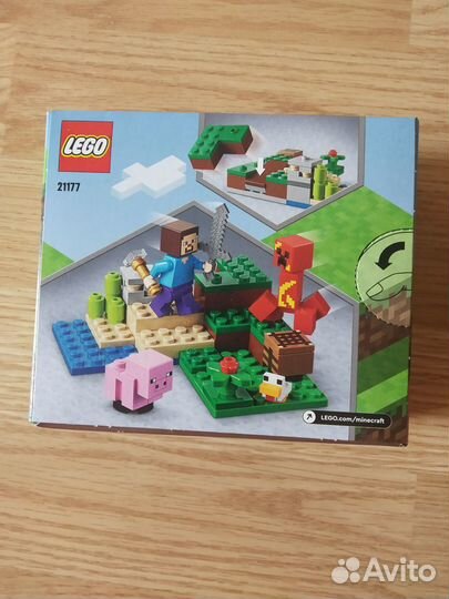 Lego minecraft 21177 Засада на крипера