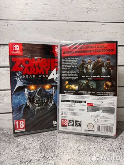Zombie army 4 dead war nintendo switch