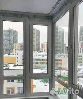 Окна и балконы новые