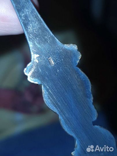 Редкие ложки СССР серебрение эмаль винтаж