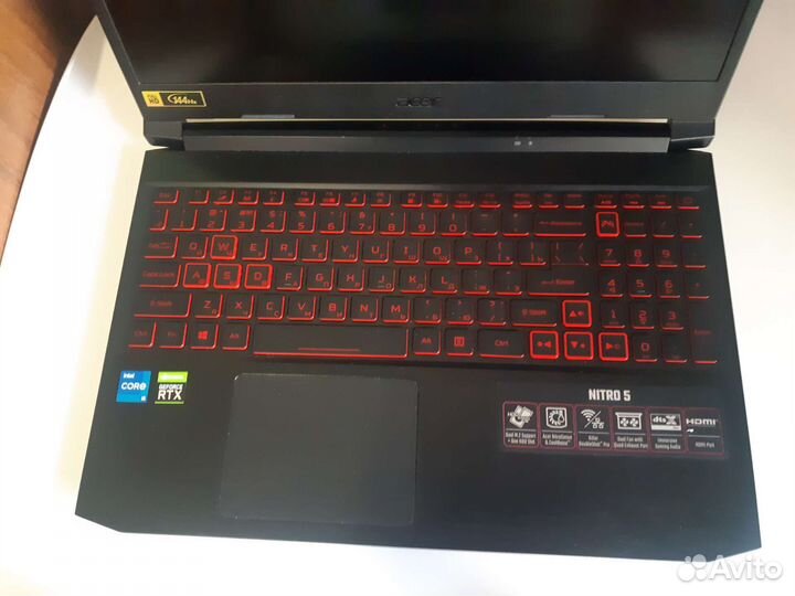 Игровой ноутбук acer nitro 5 AN515-57-51GK