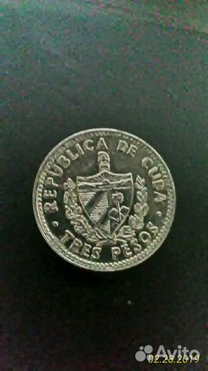 Монета Куба Че Гевара