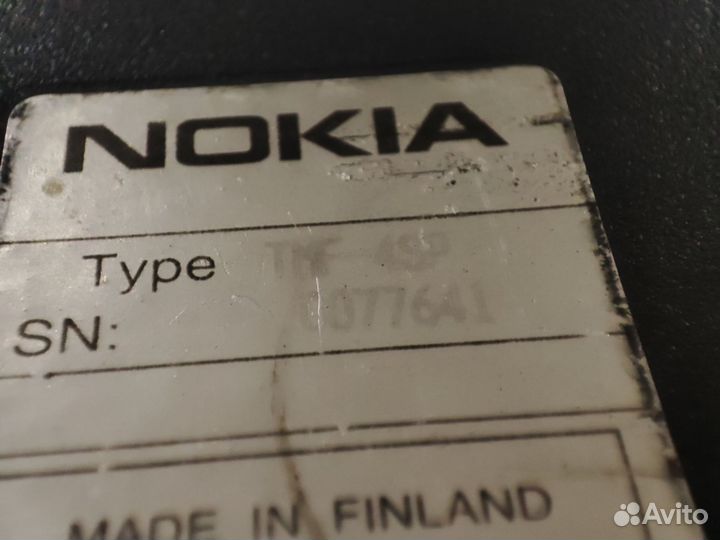 Раритетная nokia tmf 4sp