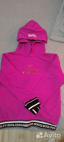 Толстовка для девочки Dolce gabbana на 6лет