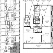 4-к. апартаменты, 139,7 м², 14/17 эт.