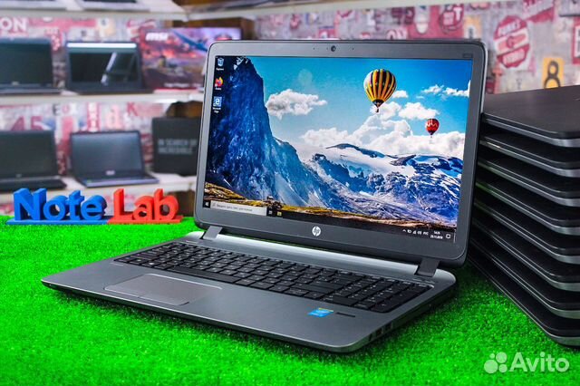 Ноутбук HP на Core i5 в металле