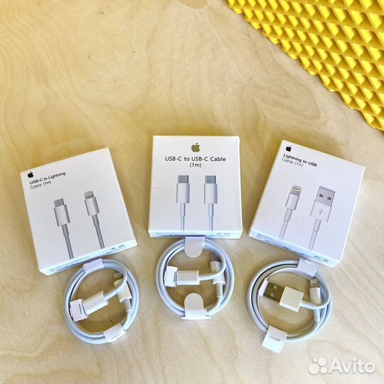 Провод для зарядки айфона USB и USB-C