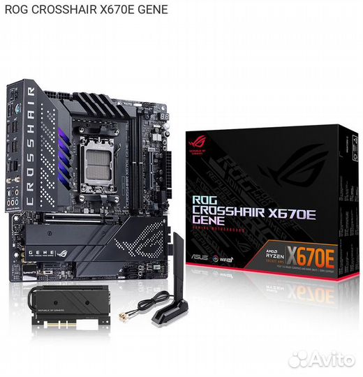 Материнская плата Asus ROG crosshair X670E gene mA
