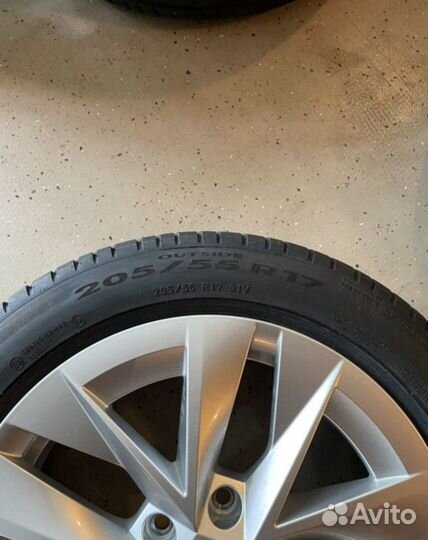 Колёса Skoda octavia A8 r17