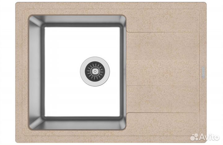 Мойка для кухни florentina Комби 650 (21.390.B0650.107) Песочный