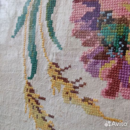 Картина вышитая крестом ручная работа