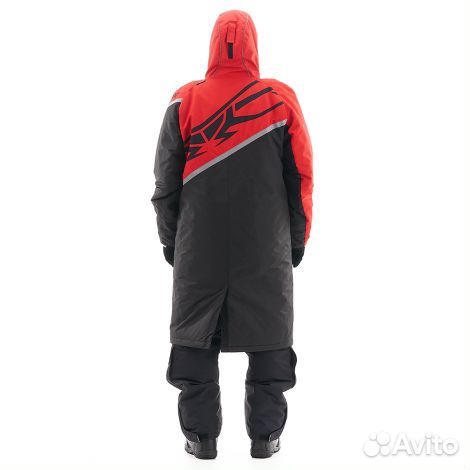 Пальто dragonfly race coat с утеплителем Red 84020