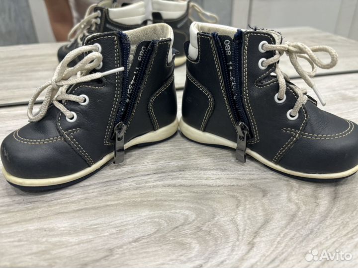 Ботинки осенние на мальчика