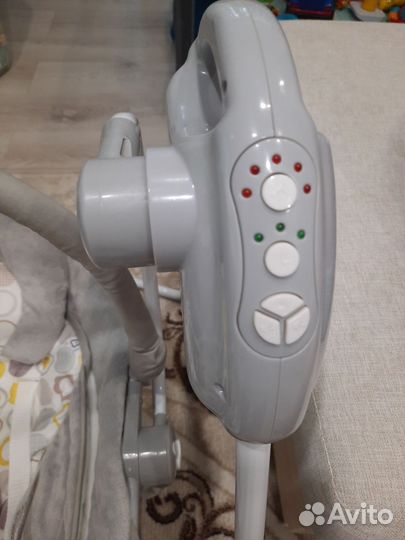 Детские электронные качели шезлонг