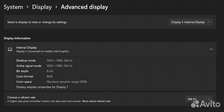 Ноутбук MSI GF76 Katana 11UE-269XRU