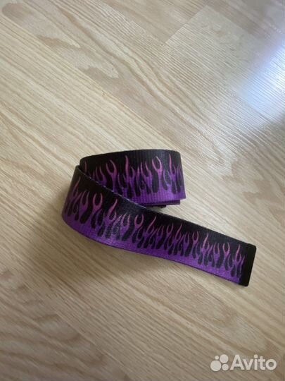 Ремень с пламенем