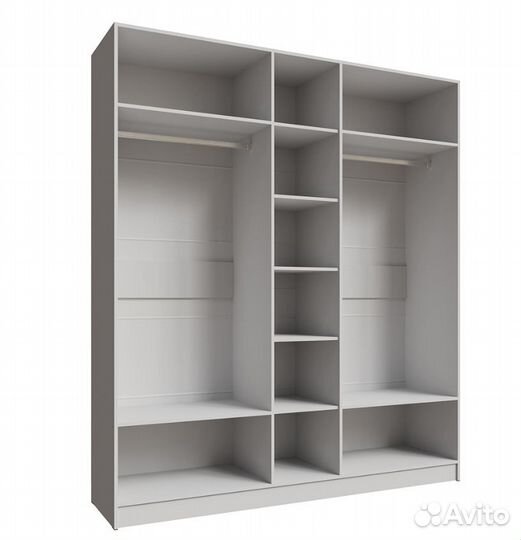 Шкаф 200см белый