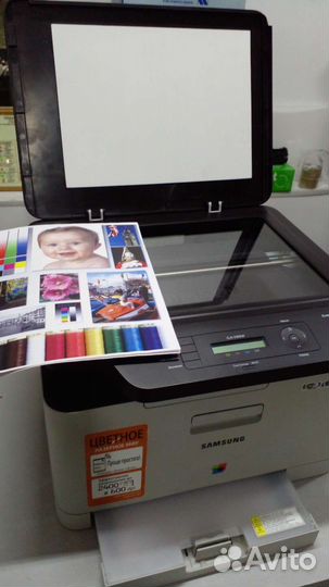 Мфу цвет лазер вай-фай Samsung3305w+картриджи
