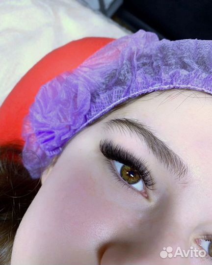 Наращивание ресниц на дому