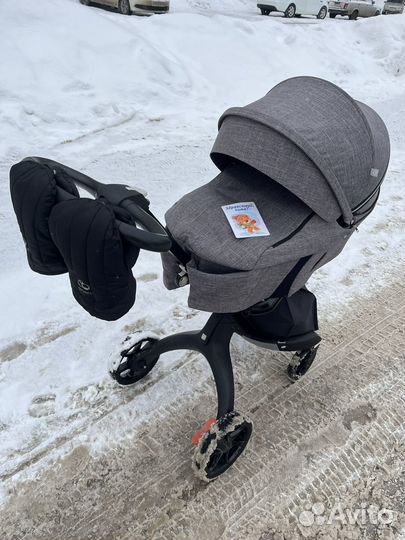 Коляска stokke xplory v6 2в1