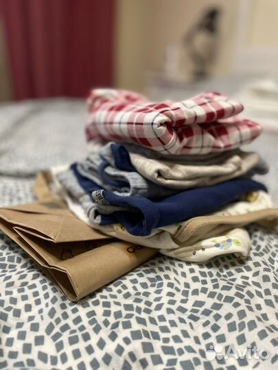 Детские вещи в пакете 0-12 м