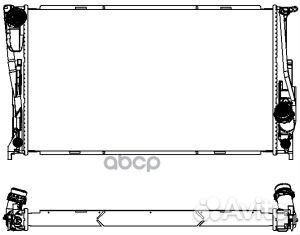 Радиатор BMW 1 E82 135i N5 3 E90 X1 E84 SAV Z4