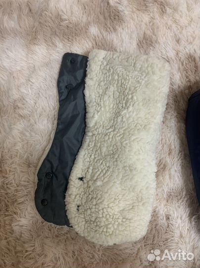 Овчинный конверт в коляску