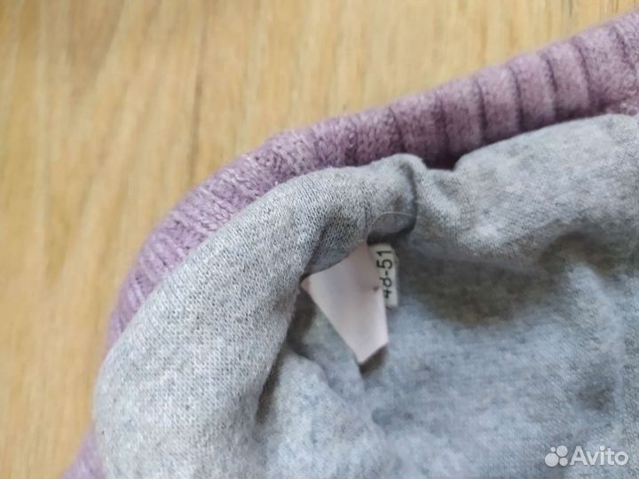 Шапка для девочки до года, демисезон