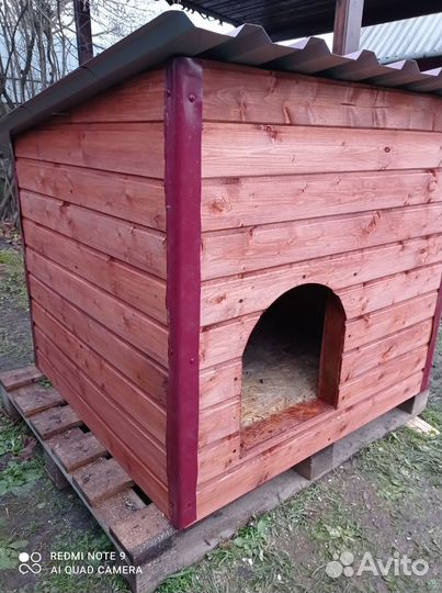 Будка для собаки утепленная