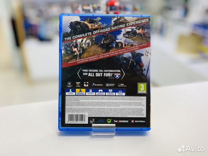 MX vs ATV All Out для PS4