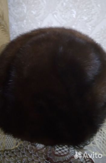 Шапка норковая женская бу