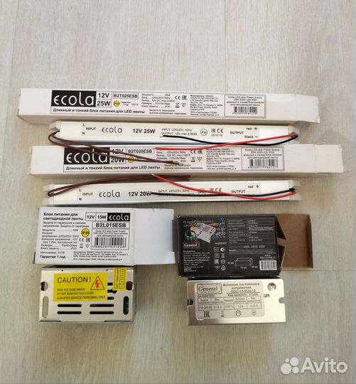 Светодиодная LED лента 12V 4,8W 14,4W RGB