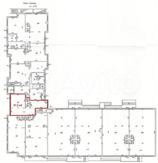 Свободного назначения, 87.2 м²
