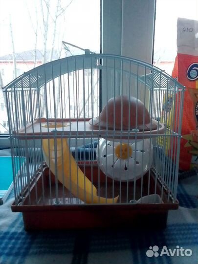 Клетка для сирийского хомяка