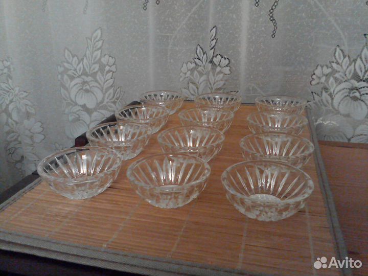 Хрустальные розетки новые времен СССР