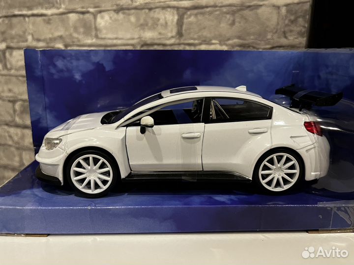 Subaru WRX STI 1/24 Jada