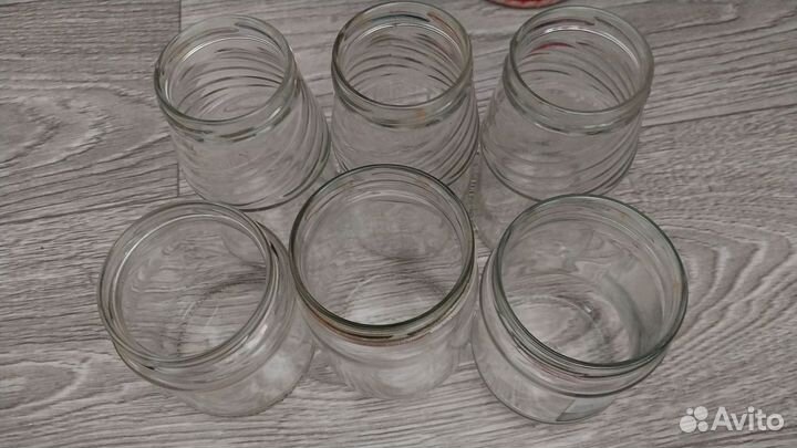 Банка бутыль стеклянная 0.7, 0.5