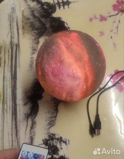 Ночник шар планетарий космос