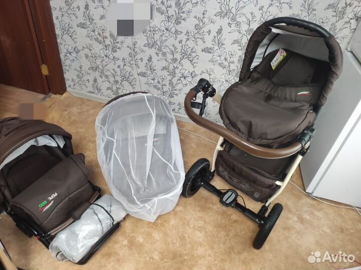 Коляска verdi pepe eco 3 в 1