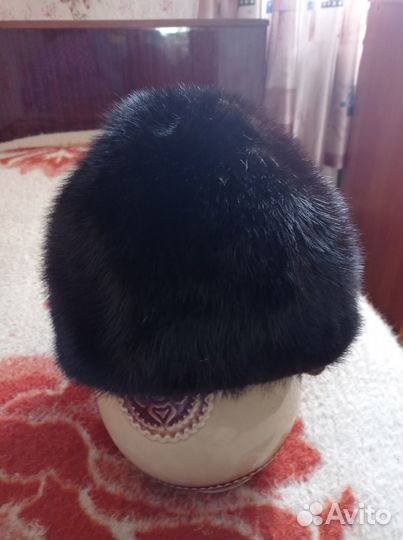 Шапка норковая женская