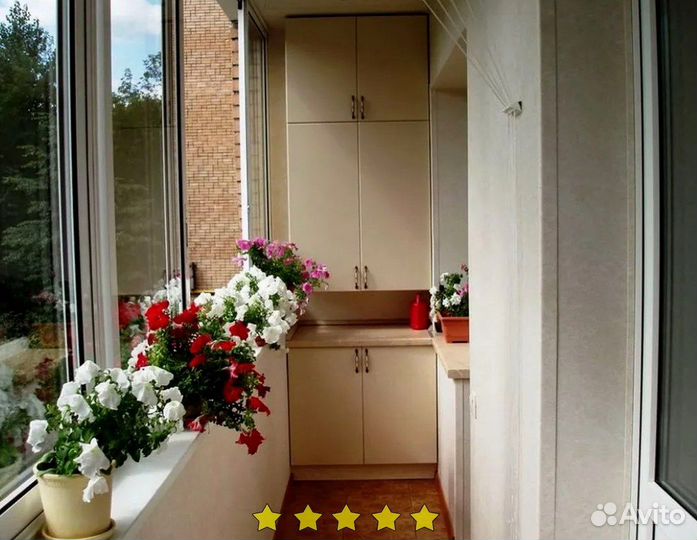 Шкаф на балкон на заказ