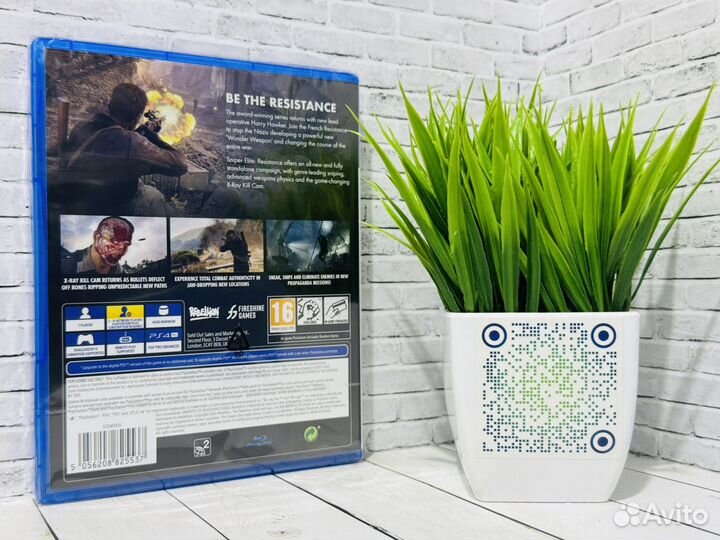 Sniper Elite Resistance PS4 (Новый диск)