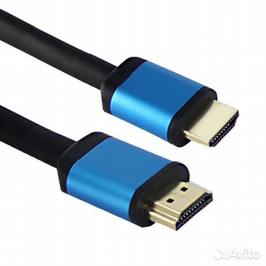Шнур hdmi-hdmi v.2.0 3м uniflex (новый)