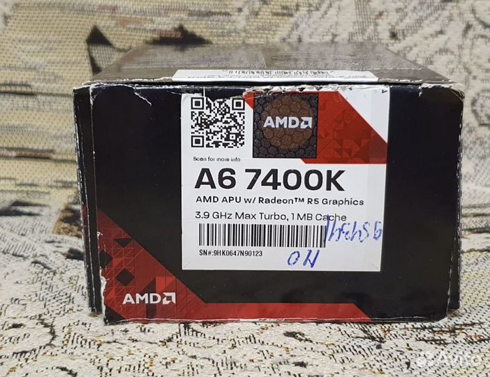 Процессор FM2+ AMD A6-7400K