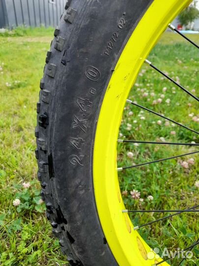 Фэтбайк black aqua 24r