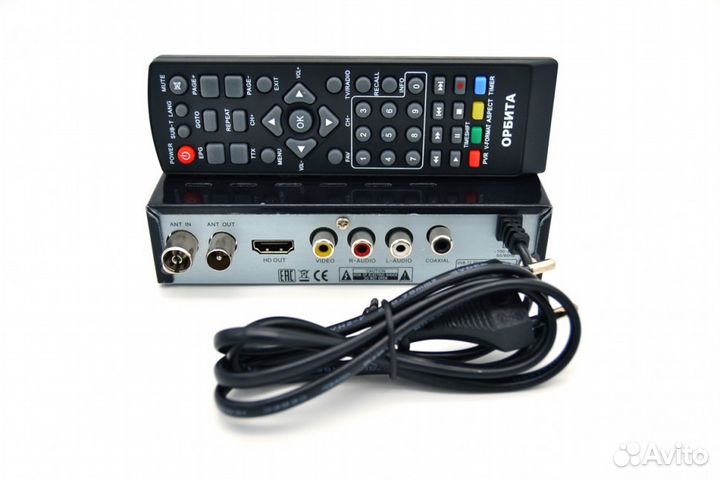 Цифровой ресивер тв приставка DVB-T2 Орбита HD921
