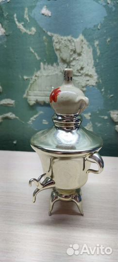 СССР Елочная Игрушка Самовар С Чайником
