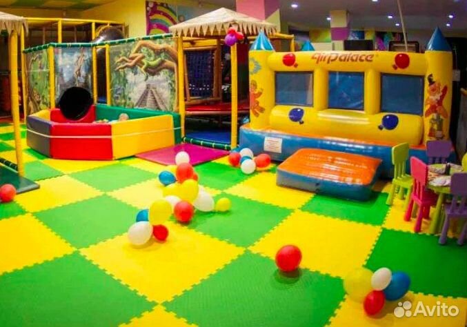 Мягкие модульные детские коврики-пазлы