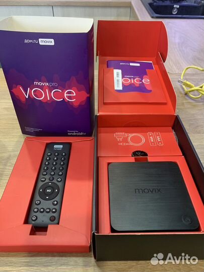 Movix pro voice тв-приставка с голосовым поиском