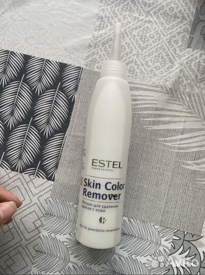 Лосьон Estel для снятия краски с кожи